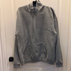 Athletic Works Gray Pullover Hoodie (XL)
